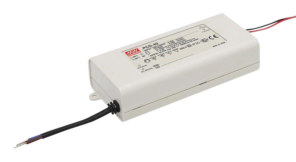 Mean Well Pcd-40-500B Led Driver/psu, Constant Current, 40W