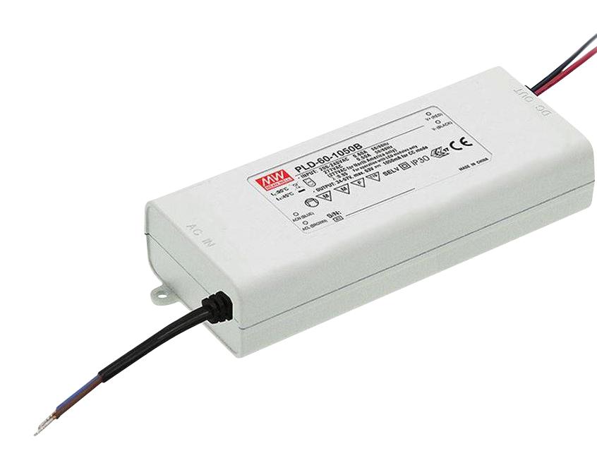 Mean Well Pld-60-1400B Led Driver/psu, Constant Current, 60.2W