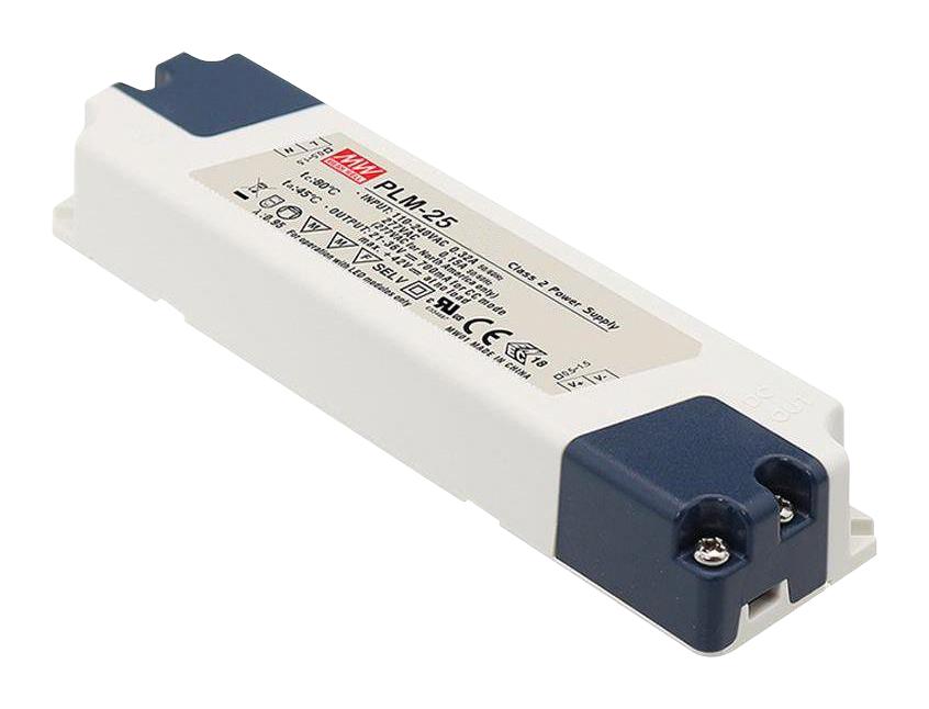 Mean Well Plm-25-500 Led Driver/psu, Constant Current, 25W