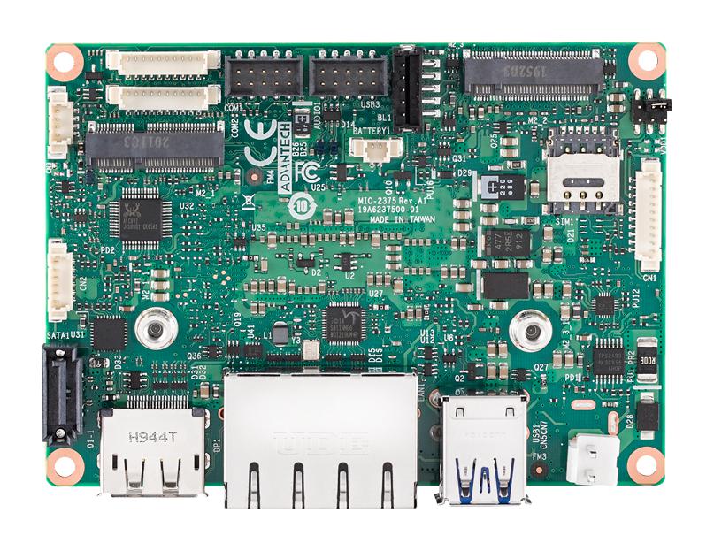 Advantech Mio-2375C5P-Q1A1 Sbc, Pico-Itx, I5-1145G7E, 4.1Ghz