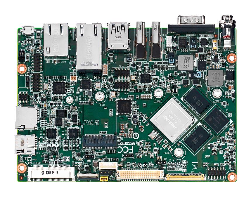 Advantech Rsb-4710Co-Xla1E Sbc, Arm Cortex-A53/a72, 0 To 60Deg C