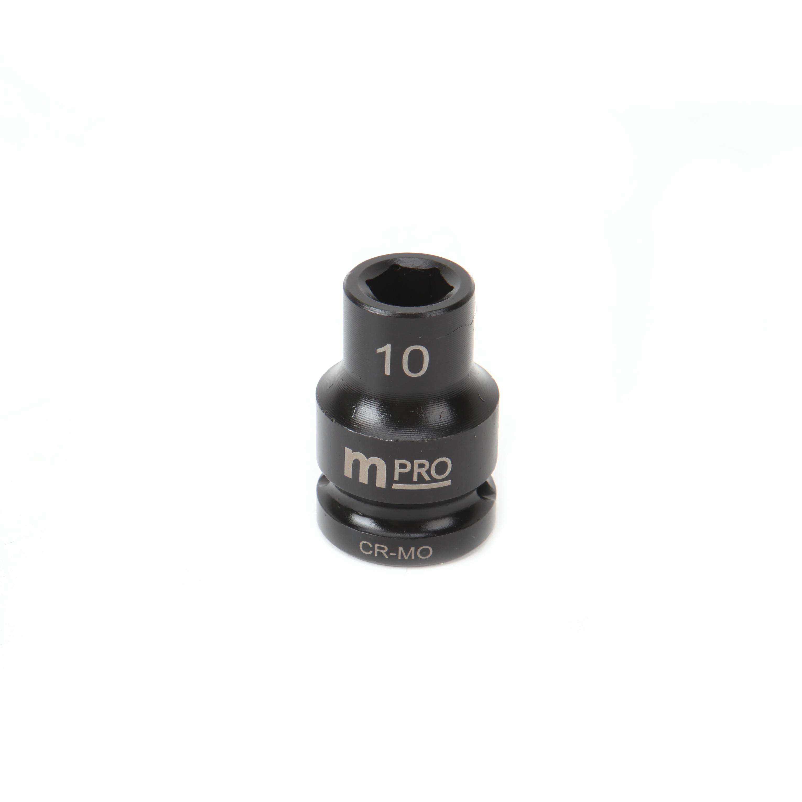 Multicomp Pro Mp12-Crmo10 Impact Socket, 10Mm, Drive, Cr-Mo