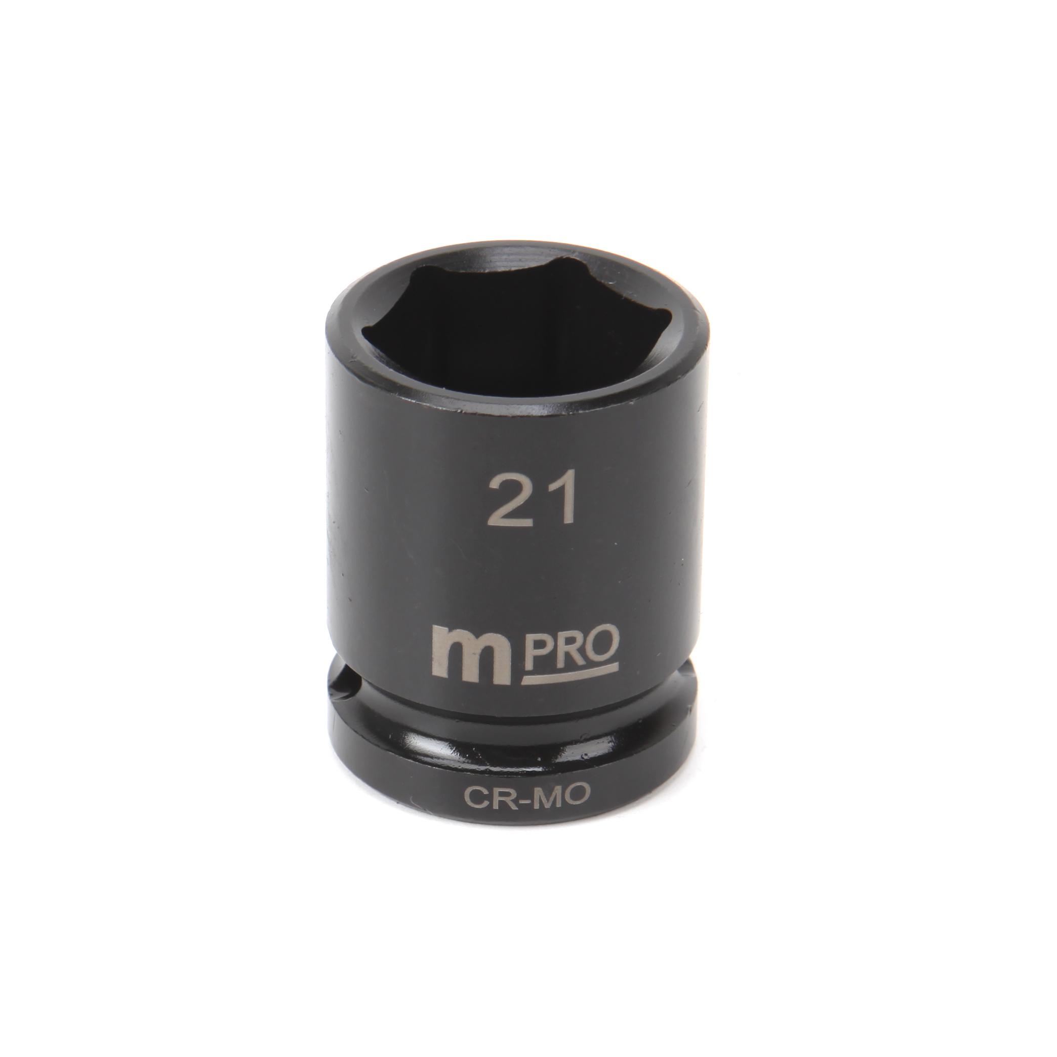 Multicomp Pro Mp12-Crmo21 Impact Socket, 21Mm, Drive, Cr-Mo