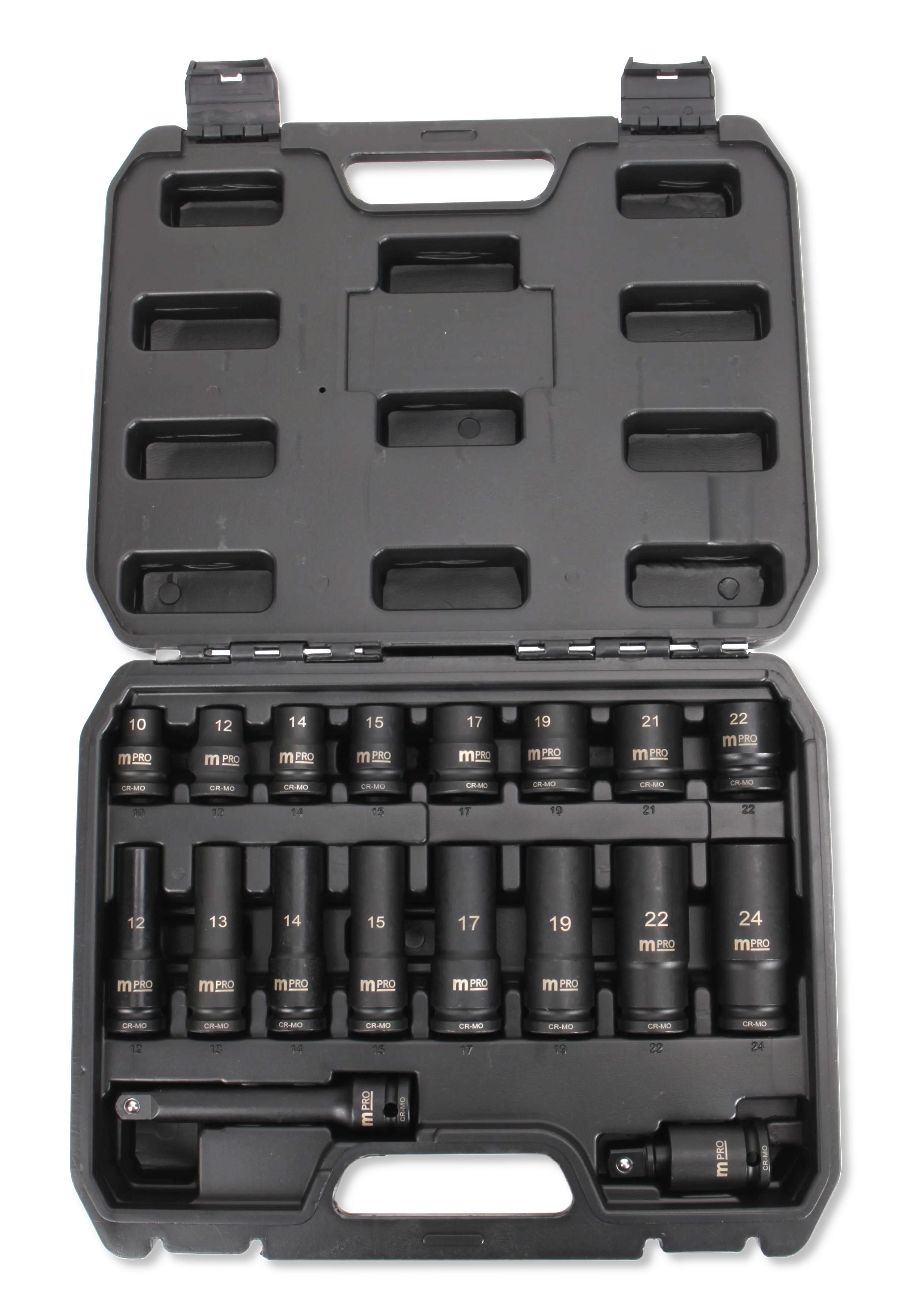 Multicomp Pro Mp12-Ss23163A Impact Socket Set, 18Pcs, Drive