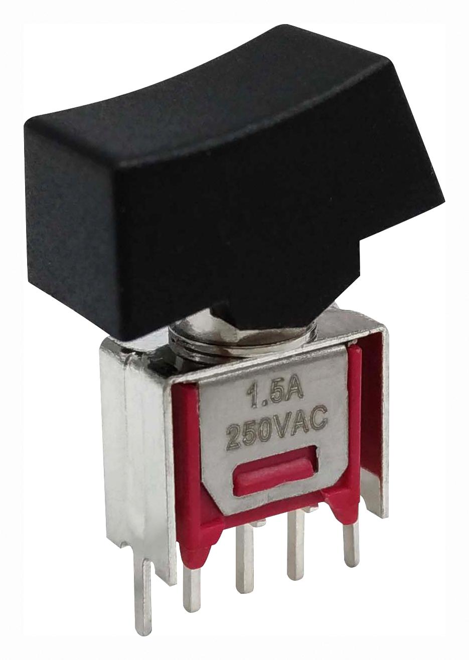 Multicomp Pro Mp-R3-2B-B-5-13 Rocker Switch, Spdt, 3A, 125Vac/28Vdc