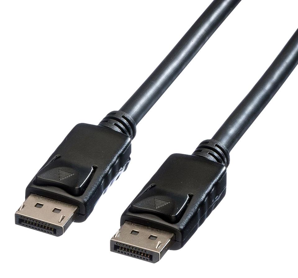 Roline 11.04.5980 Cable, Displayport Plug-Plug, 3.3Ft