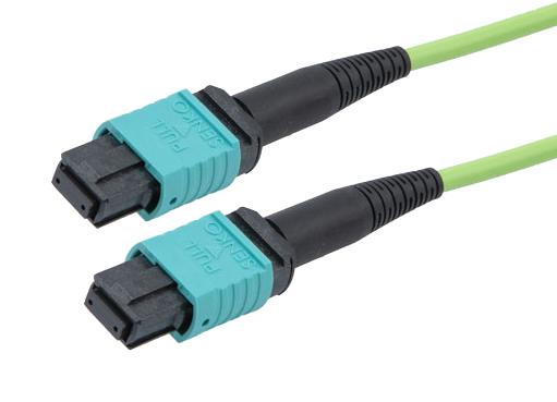 L-Com Mpff8Om5Ap-5 Fo Cable, Typ A Mpo Rcpt-Rcpt, Om5, 5M