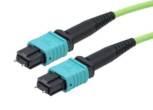 L-Com Mpmm8Om5Bp-10 Fo Cable, Typ B Mpo Rcpt-Rcpt, Om5, 10M