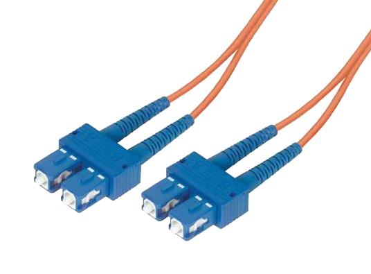 L-Com Sfodsc-Or-01 Fo Cable, Sc-Sc Duplex, Sm, 3.3'