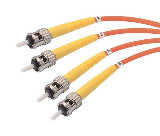 L-Com Sfodst-Or-04 Fo Cable, St-St Duplex, Sm, 13.1'