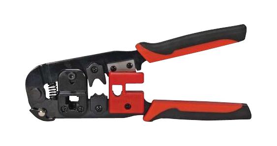 L-Com Hts2700 Crimp Tool, 3-In-1 Hand, Rj45 Plug