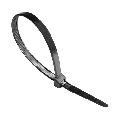 L-Com Ctb-07 Cable Tie, 8, Nylon 6.6, Black, 30Lb