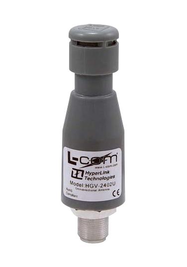 L-Com Hgv-2402U Rf Antenna, 2.4 To 2.5Ghz, 2Dbi