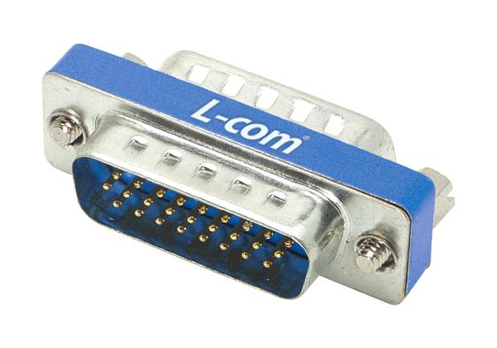 L-Com Dgbh26Mf Hd D Sub Adapter, Plug/rcpt, 26Pos