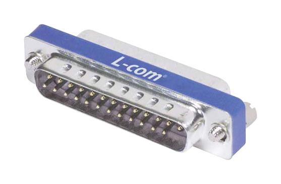 L-Com Dma040Mf D Sub Adapter, Plug/rcpt, 25Pos