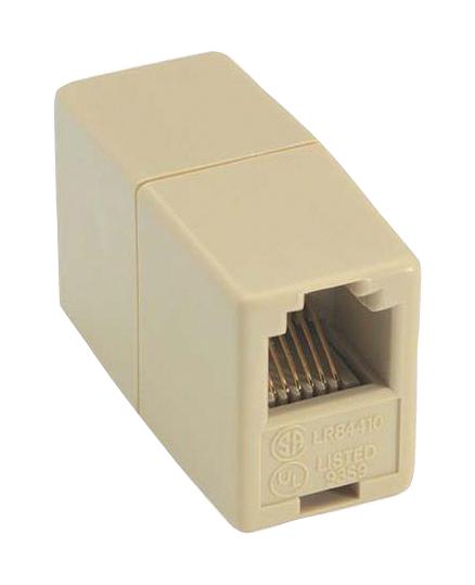 L-Com Tdg1026-6C Adapter, In-Line, Rj12 Jack-Jack, 6P6C