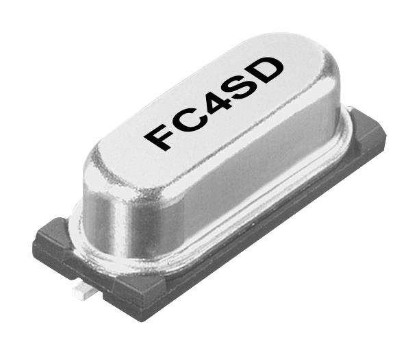 Fox Electronics Fc4Sdcbmf14.7456-T1 Xtal, 14.7456Mhz, 20Pf/smd, 11.7Mm X 5Mm