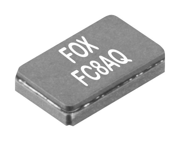 Fox Electronics Fc8Aqccmc3.6864-T1 Xtal, 3.6864Mhz, 20Pf, Smd, 10Mm X 4.5Mm