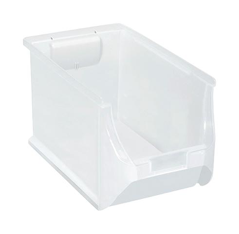 Allit 456285 Stackable Storage Bin, 205X355X200Mm/clr