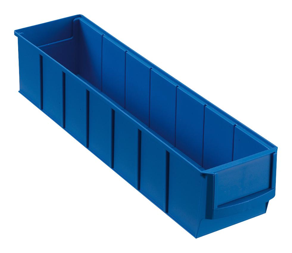 Allit 456540 Shelf Bin, 91 X 400 X 81Mm, Blu