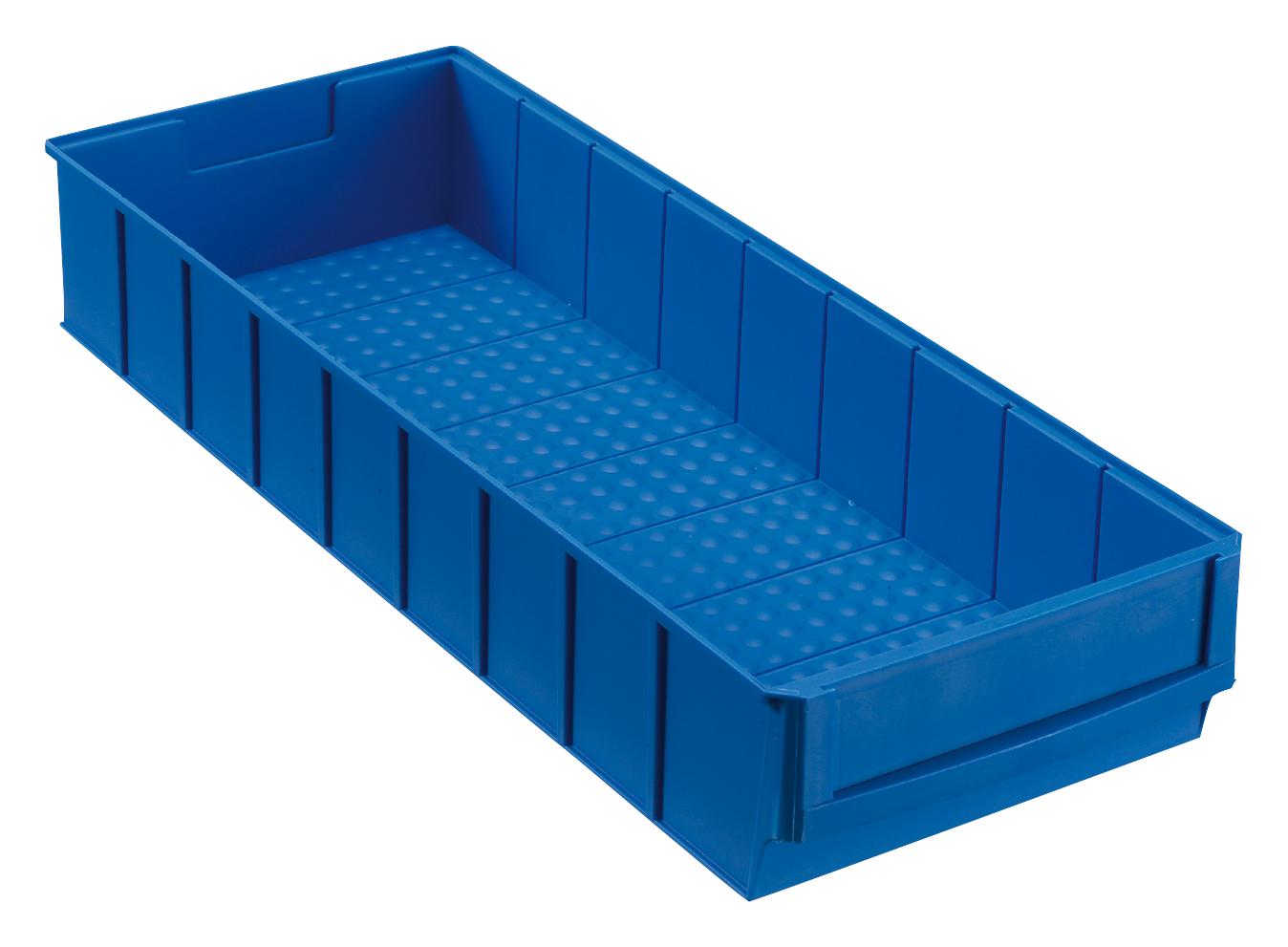 Allit 456570 Shelf Bin, 185 X 500 X 81Mm, Blu