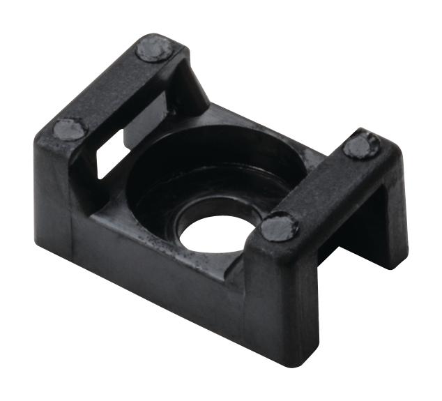 Hellermanntyton 151-30300 Cable Tie Mount, 9.4Mm, Blk, Nylon 6.6