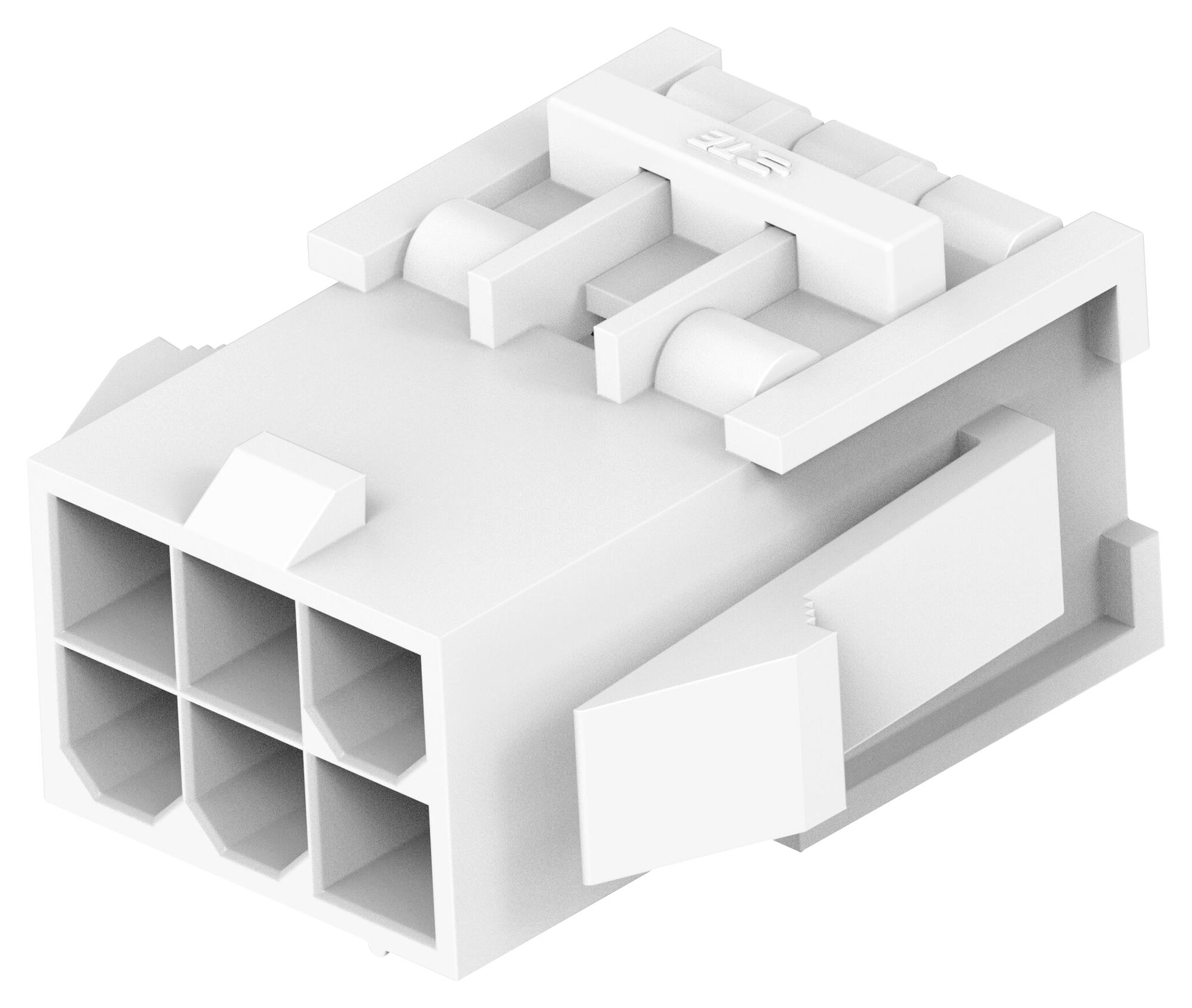 Amp - Te Connectivity 2385533-6 Connector Housing, Plug, 6Pos, 4.2Mm