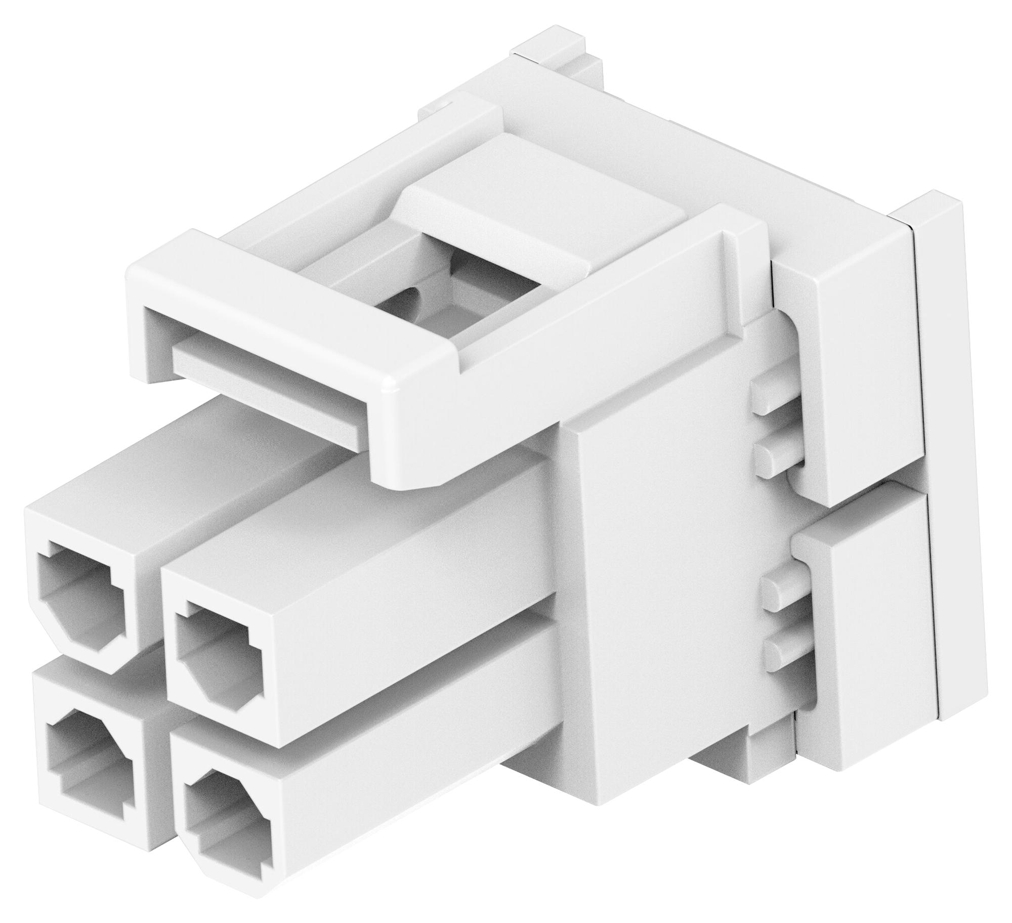 Amp - Te Connectivity 2385532-4 Connector Housing, Rcpt, 4Pos, 4.2Mm