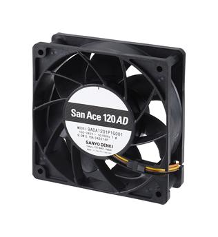 Sanyo Denki 9Ada1201P1G001 Ac Fan, 120Mm, 4400Rpm, 240V/0.17A