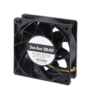 Sanyo Denki 9Adaw1201H1002 Ac Fan, 120Mm, 3800Rpm, 240V/0.13A