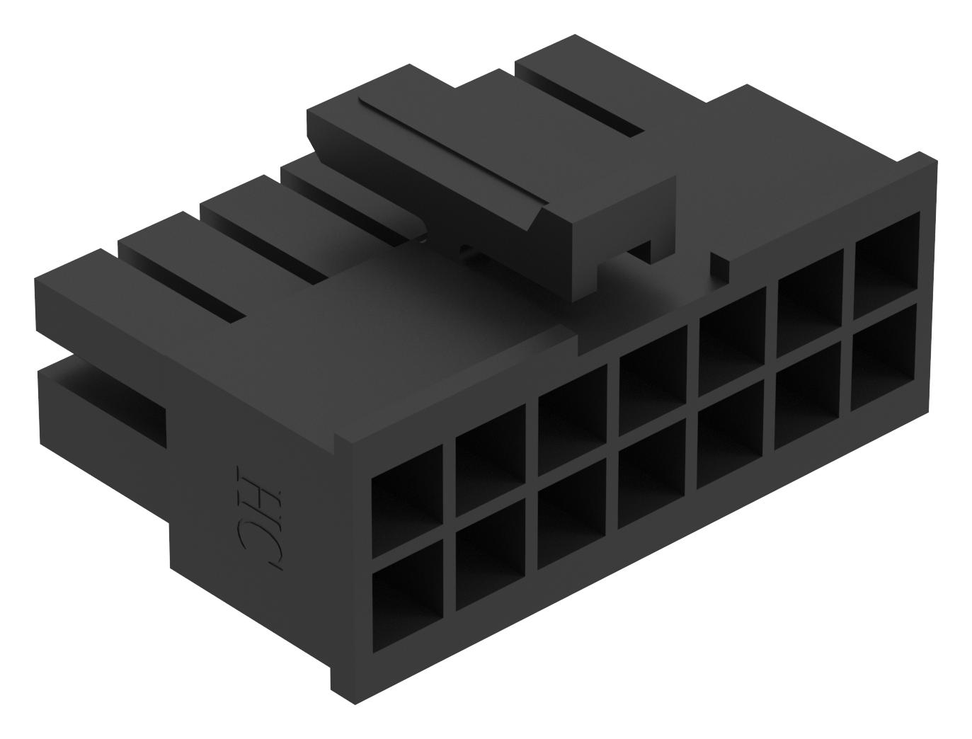 Amphenol Communications Solutions G88Mph1422Ceu Rect Pwr Housing, 14Pos, 2Row, Cable