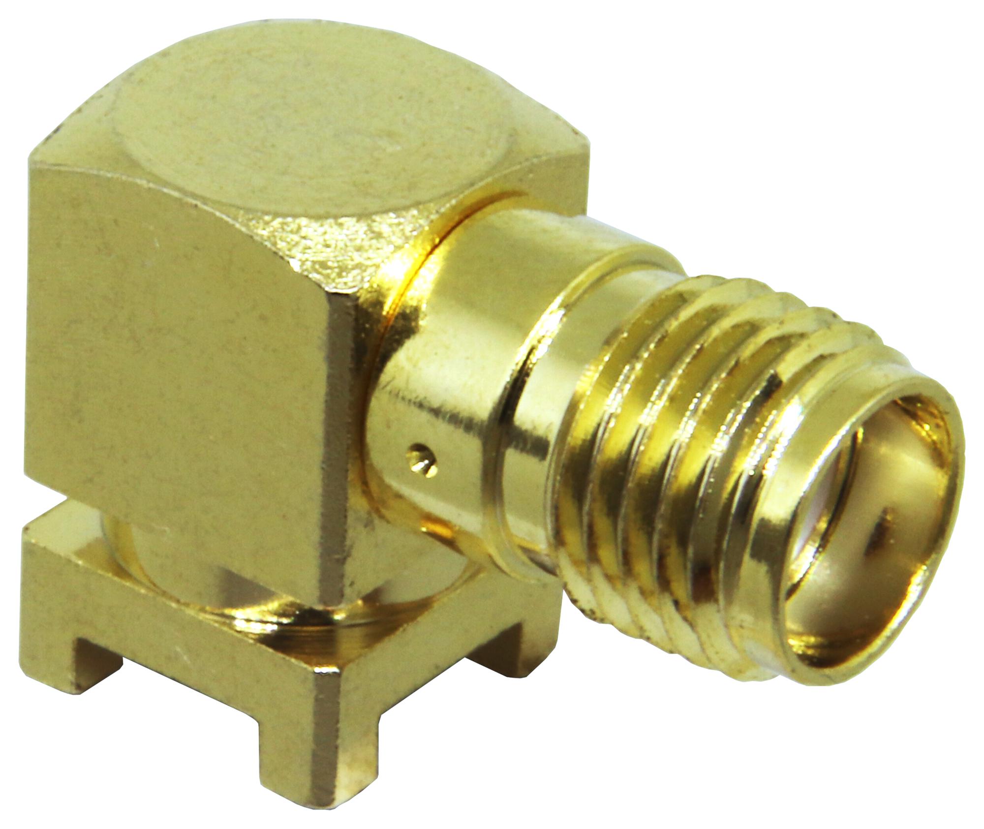 Linx - Te Connectivity Consma002-Smd-G-T Rf Coax Conn, R/a Sma Jack, 50 Ohm