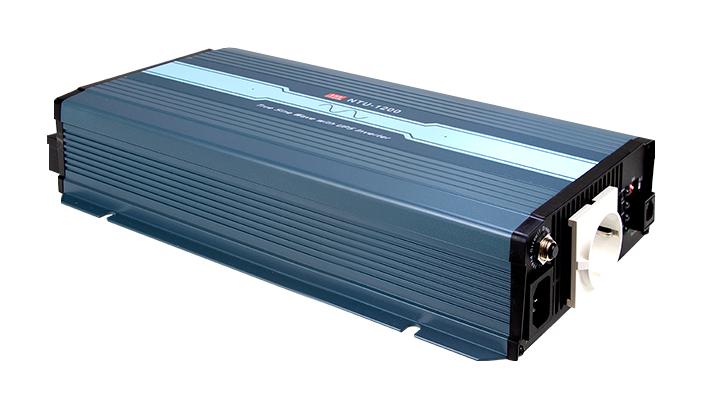 Mean Well Ntu-1200-224Eu Dc / Ac Inverter, 240Vac, 1.2Kw