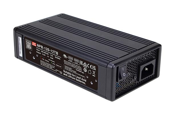 Mean Well Npb-120-24Tb Battery Charger, Desktop, 264Vac