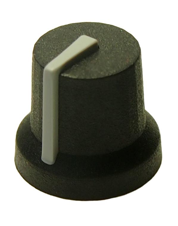 Multicomp Pro Mp-Cl170844Fr Knob, D Shaft, 6Mm, Polypropylene, Gray