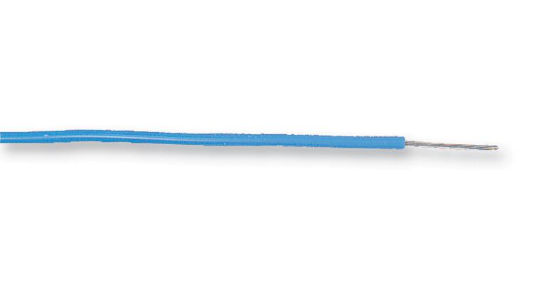 Multicomp Pro Pp000056 Wire, Stranded, 100M, Blue, 0.08Mm2