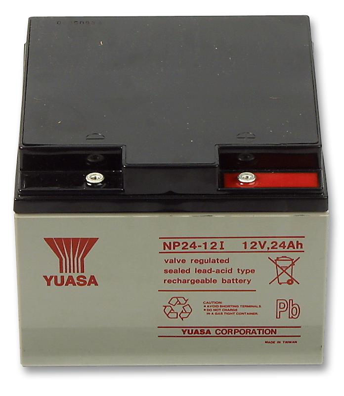 Yuasa Np24-12I Battery,lead Acid,24Ah,12V