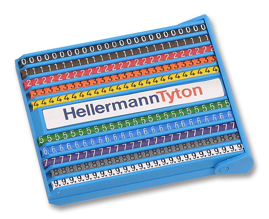 Hellermanntyton 518-06025 Cable Marker, 2.25-5Mm