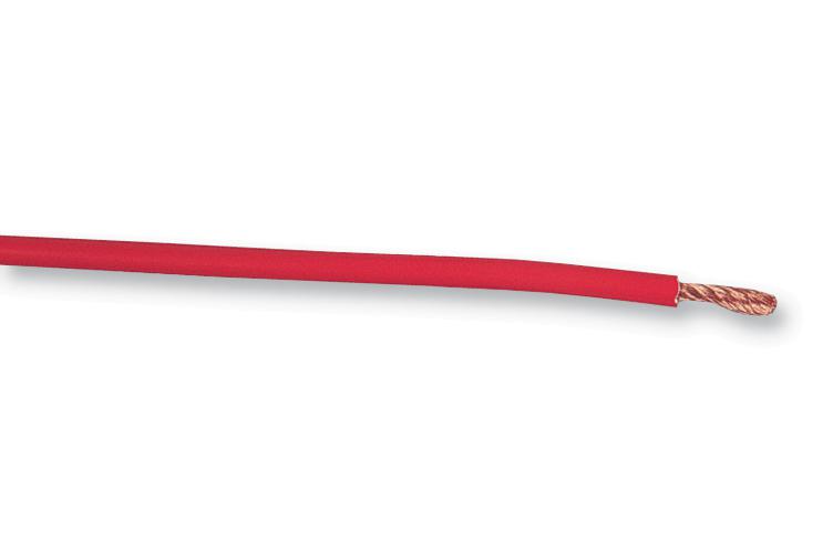 Staubli 60.7033-22 25M Wire, Ex.flex, Pvc, Red, 25M