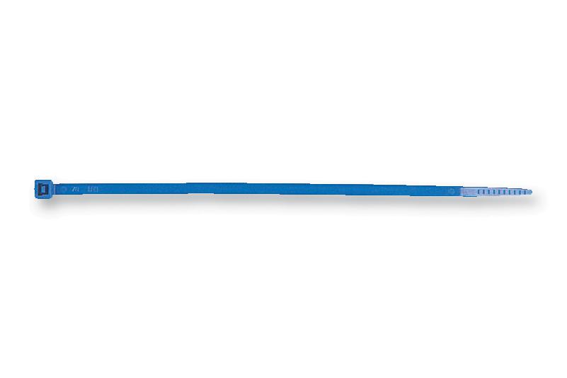 Hellermanntyton 111-03008 Cable Tie, Blue, 150Mm, Pk100