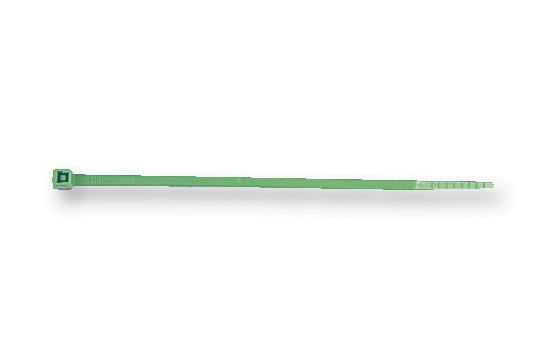 Hellermanntyton 111-03014 Cable Tie, Green, 150Mm, Pk100