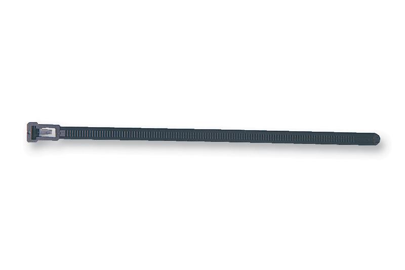 Multicomp Pro Pp002077 Cable Tie, Rel, Black, 200Mm, Pk100