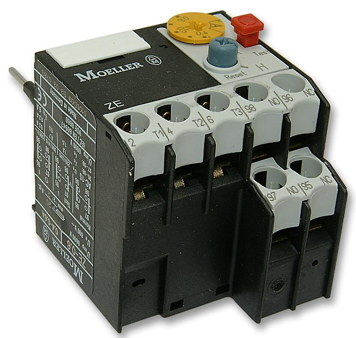 Eaton Moeller Ze1.6 Relay, Overload, 1-1.6A