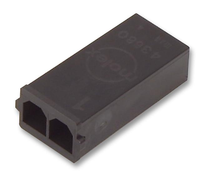 Molex 43680-2002 Connector Housing, Plug, 2Pos