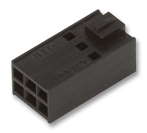 Molex 90142-0006 Connector, Rcpt, 6Pos, 2Row, 2.54Mm