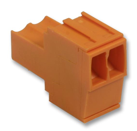 Weidmuller Bl 3.5/2 Terminal Block, Pluggable, 2Pos, 14Awg