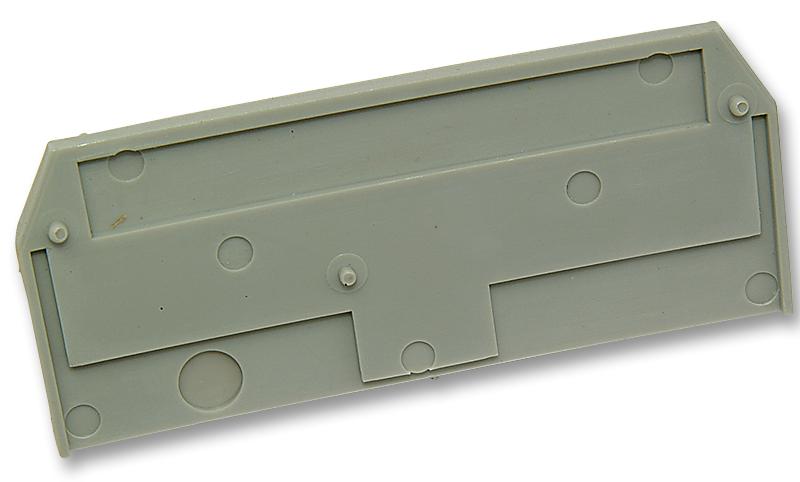 Wago 279-308 Endplate, Grey, 2Mm Wide