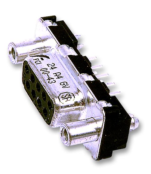 Amphenol Communications Solutions D37S24A4Gv00Lf Socket, D, Pcb, 37Way