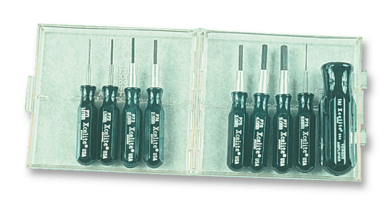 Weller Xcelite Ps90Mmn Hexagon Key Set, Metric, 9Pc