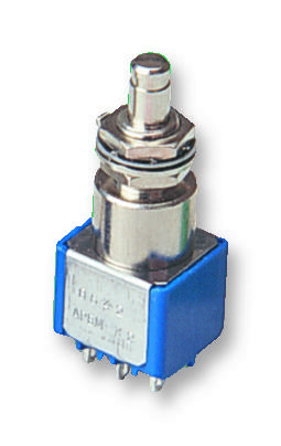 Apem 8646A Switch, Dpdt, Latching